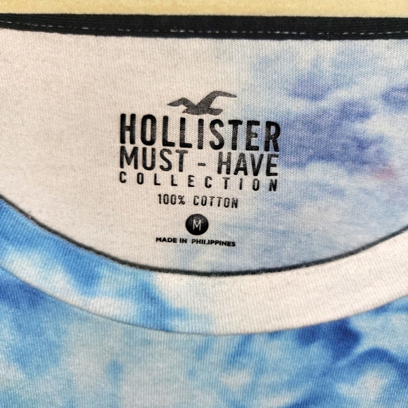 Hollister Medium Tie Dyed Unisex T-shirt The Must Have Collection - Picture 6 of 8